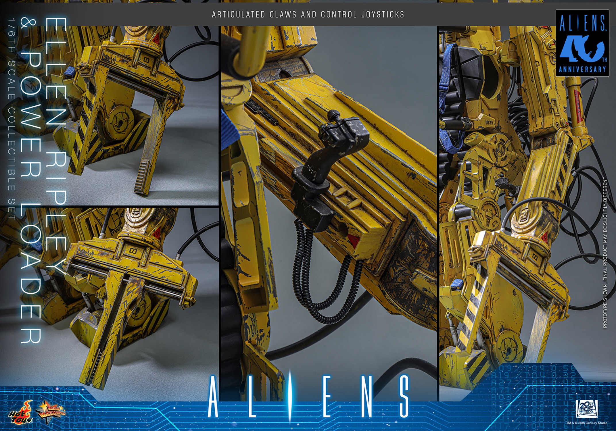 Alien Ellen Ripley and Power Loader Sixth Scale Figure Set  (Prototype Shown) View 21