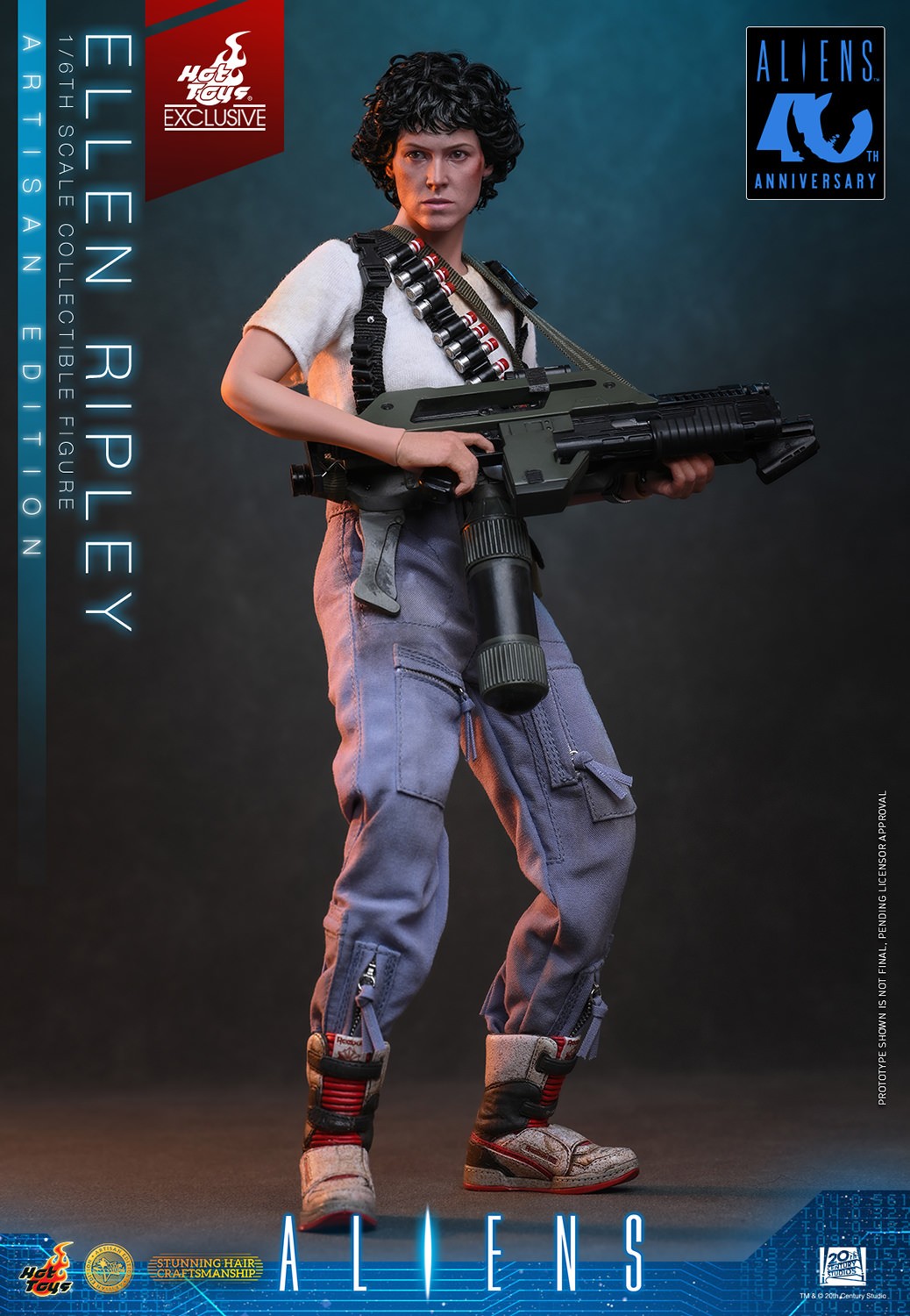 Alien Ellen Ripley (Artisan Edition Deluxe Version) Sixth Scale Figure  Exclusive Edition (Prototype Shown) View 3