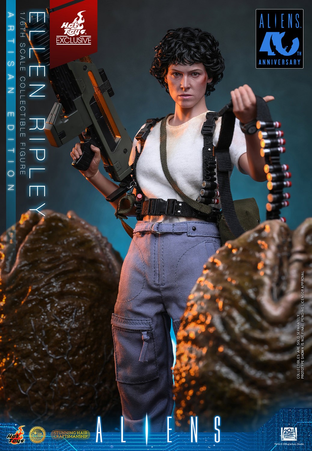Alien Ellen Ripley (Artisan Edition Deluxe Version) Sixth Scale Figure  Exclusive Edition (Prototype Shown) View 4