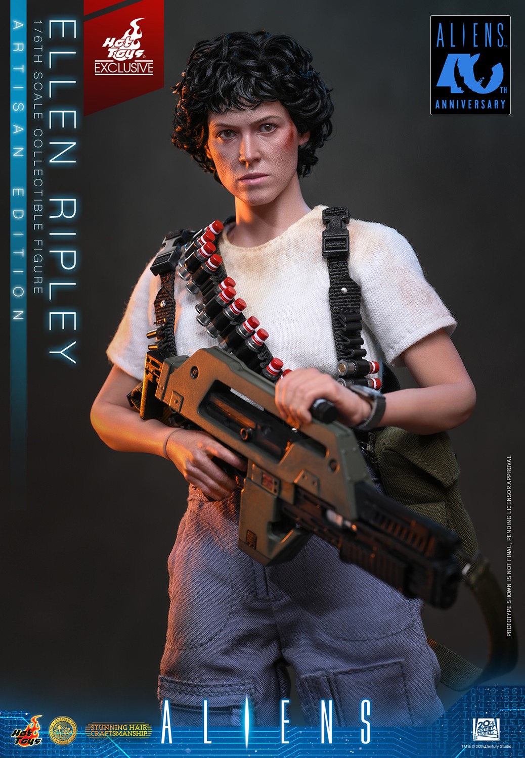 Alien Ellen Ripley (Artisan Edition Deluxe Version) Sixth Scale Figure  Exclusive Edition (Prototype Shown) View 8