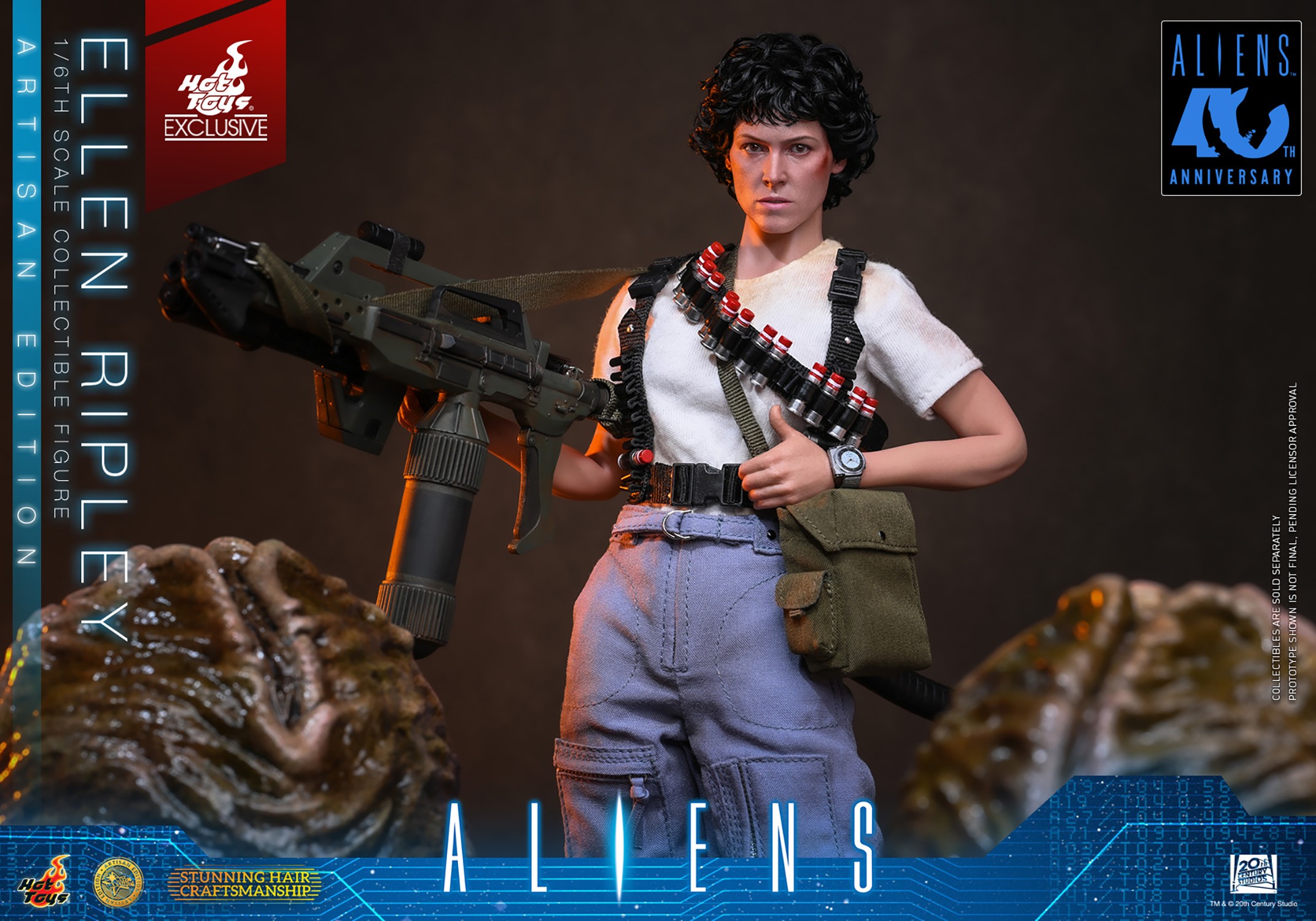 Alien Ellen Ripley (Artisan Edition Deluxe Version) Sixth Scale Figure  Exclusive Edition (Prototype Shown) View 10