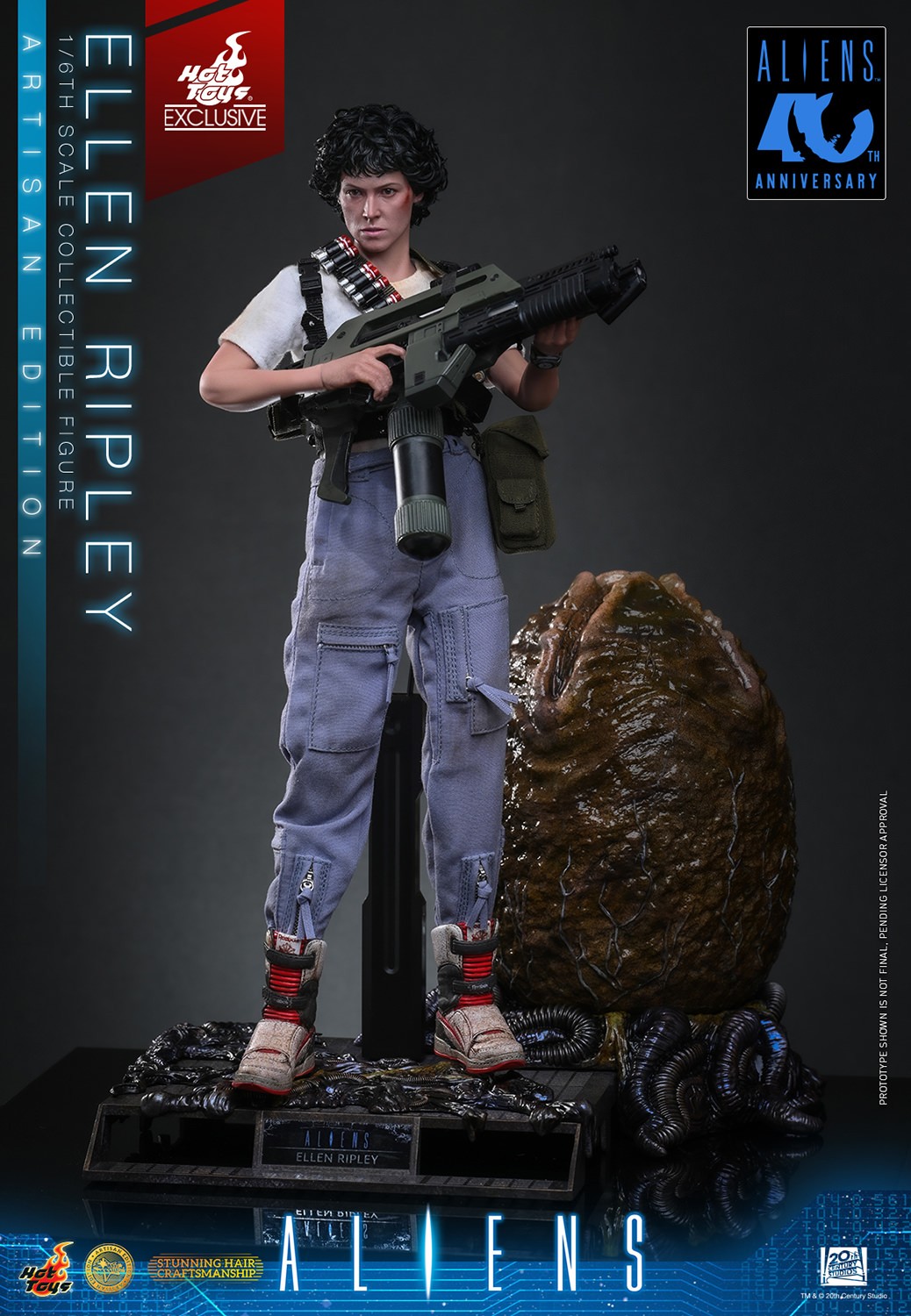 Alien Ellen Ripley (Artisan Edition Deluxe Version) Sixth Scale Figure  Exclusive Edition (Prototype Shown) View 13
