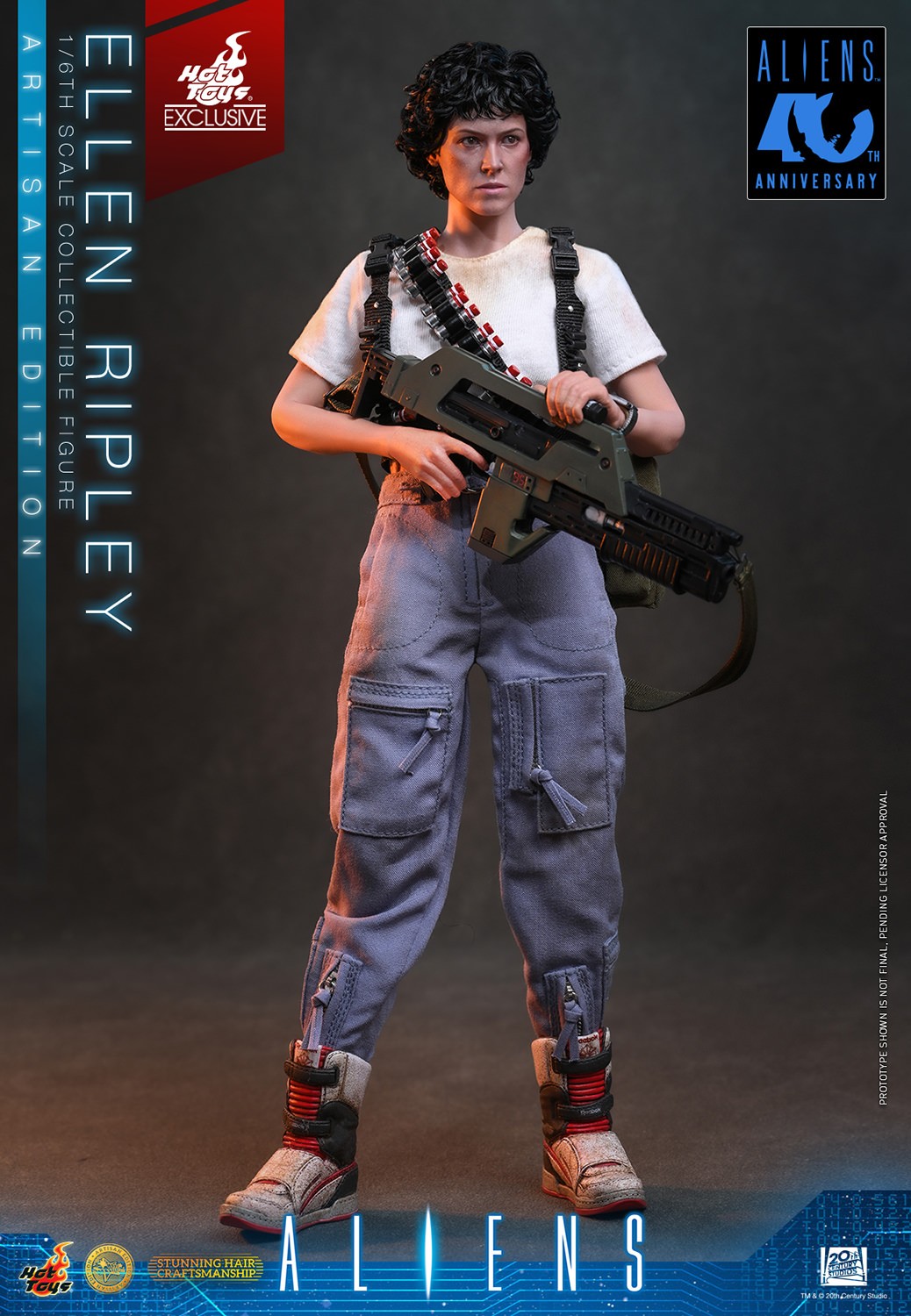 Alien Ellen Ripley (Artisan Edition Deluxe Version) Sixth Scale Figure  Exclusive Edition (Prototype Shown) View 16