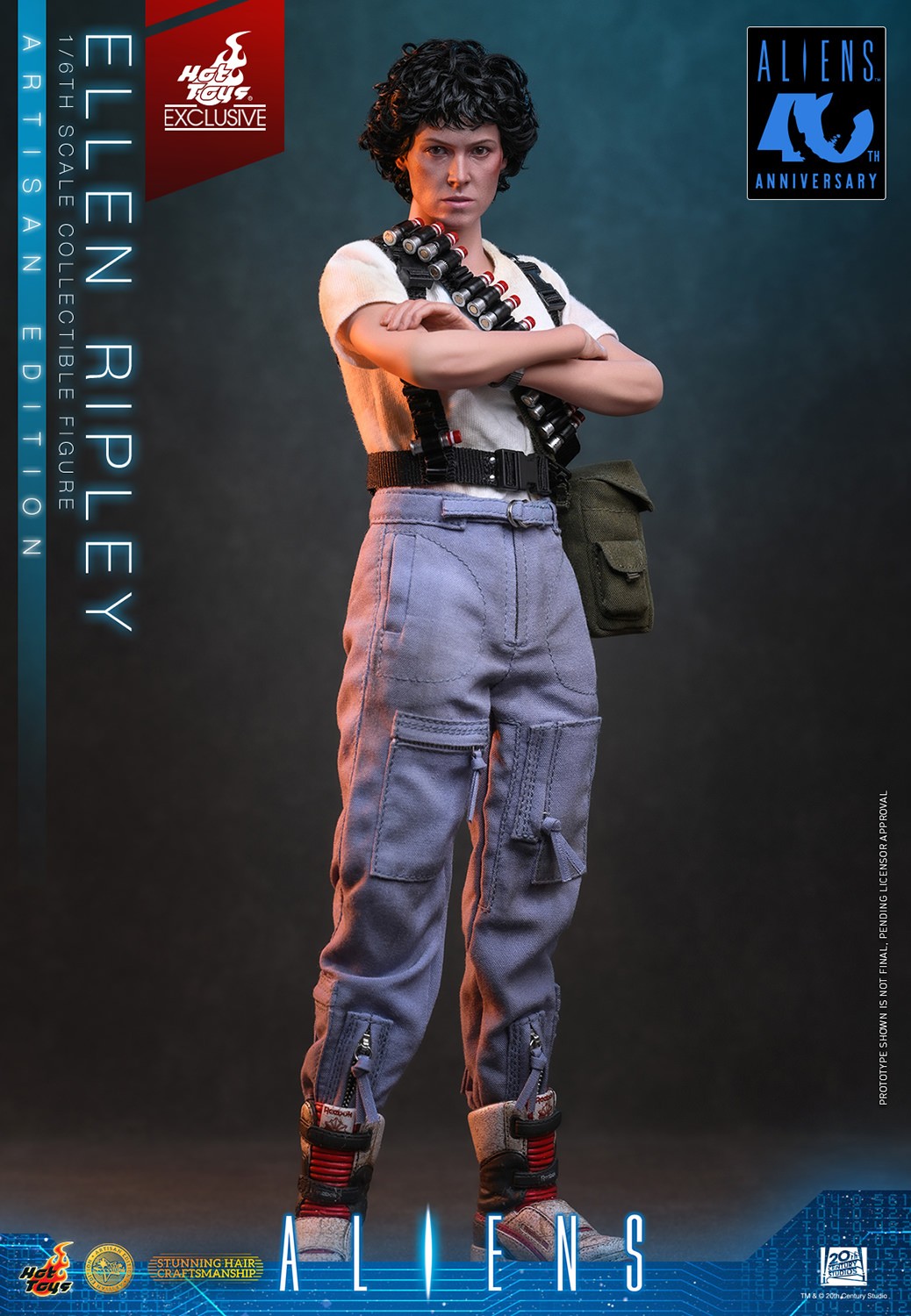 Alien Ellen Ripley (Artisan Edition Deluxe Version) Sixth Scale Figure  Exclusive Edition (Prototype Shown) View 17