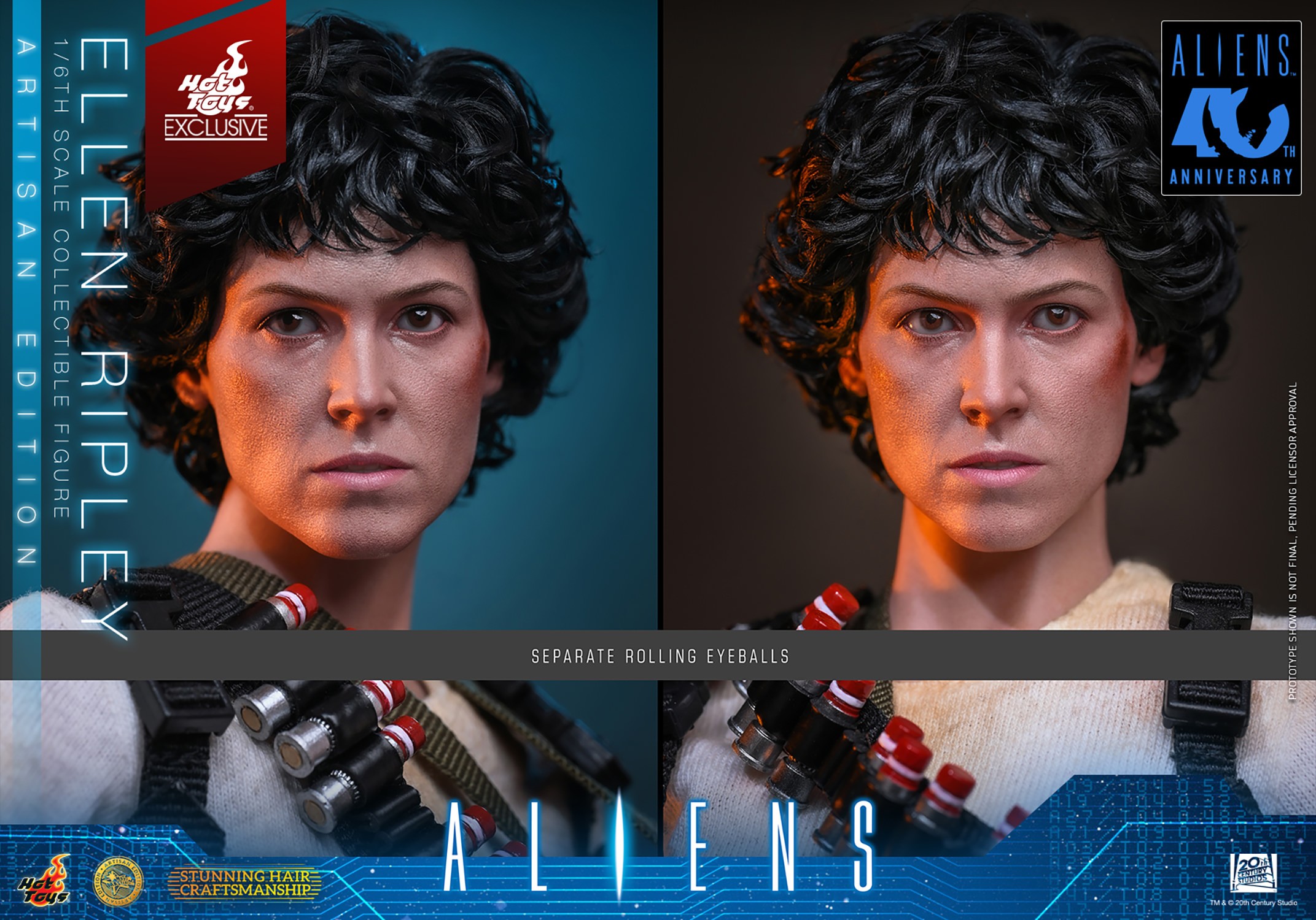 Alien Ellen Ripley (Artisan Edition Deluxe Version) Sixth Scale Figure  Exclusive Edition (Prototype Shown) View 19