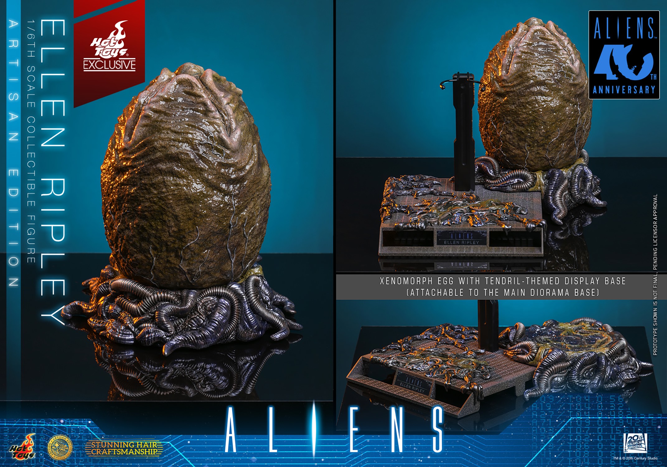 Alien Ellen Ripley (Artisan Edition Deluxe Version) Sixth Scale Figure  Exclusive Edition (Prototype Shown) View 21