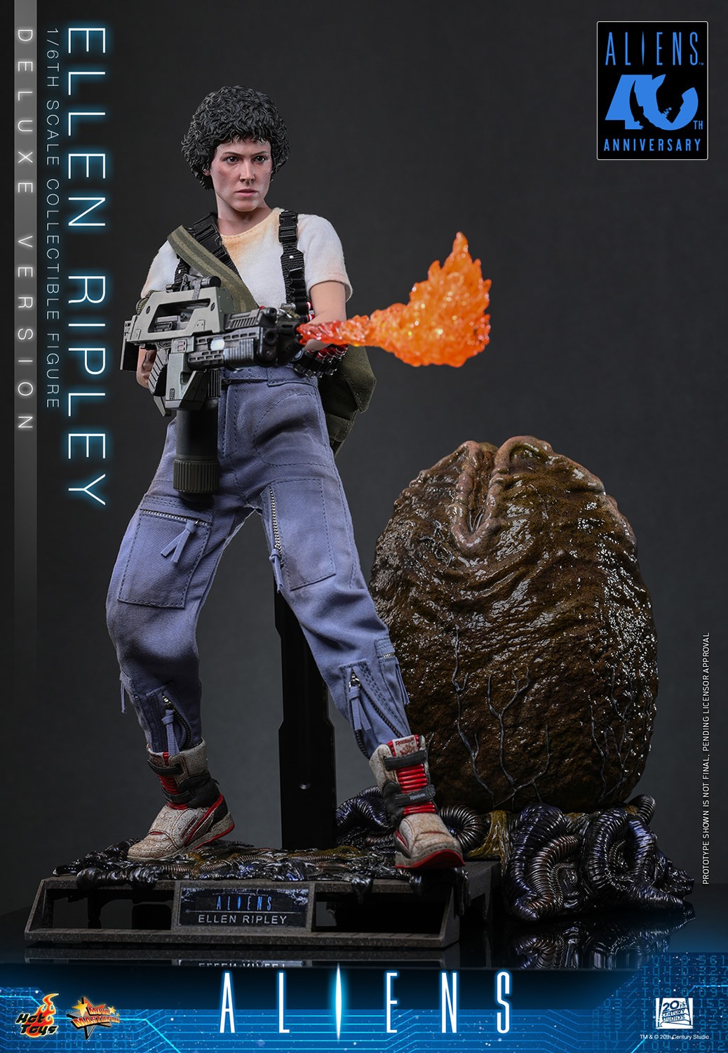 Alien Ellen Ripley (Deluxe Version) Sixth Scale Figure  (Prototype Shown) View 3