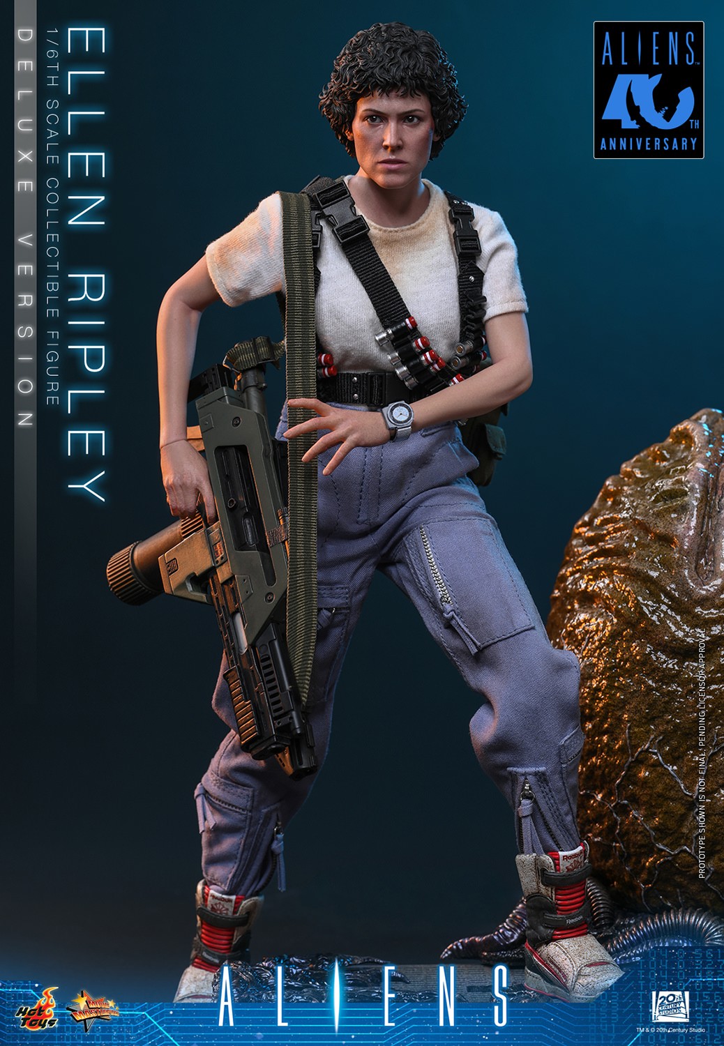 Alien Ellen Ripley (Deluxe Version) Sixth Scale Figure  (Prototype Shown) View 14