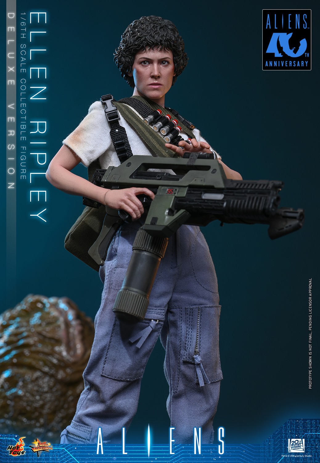 Alien Ellen Ripley (Deluxe Version) Sixth Scale Figure  (Prototype Shown) View 16