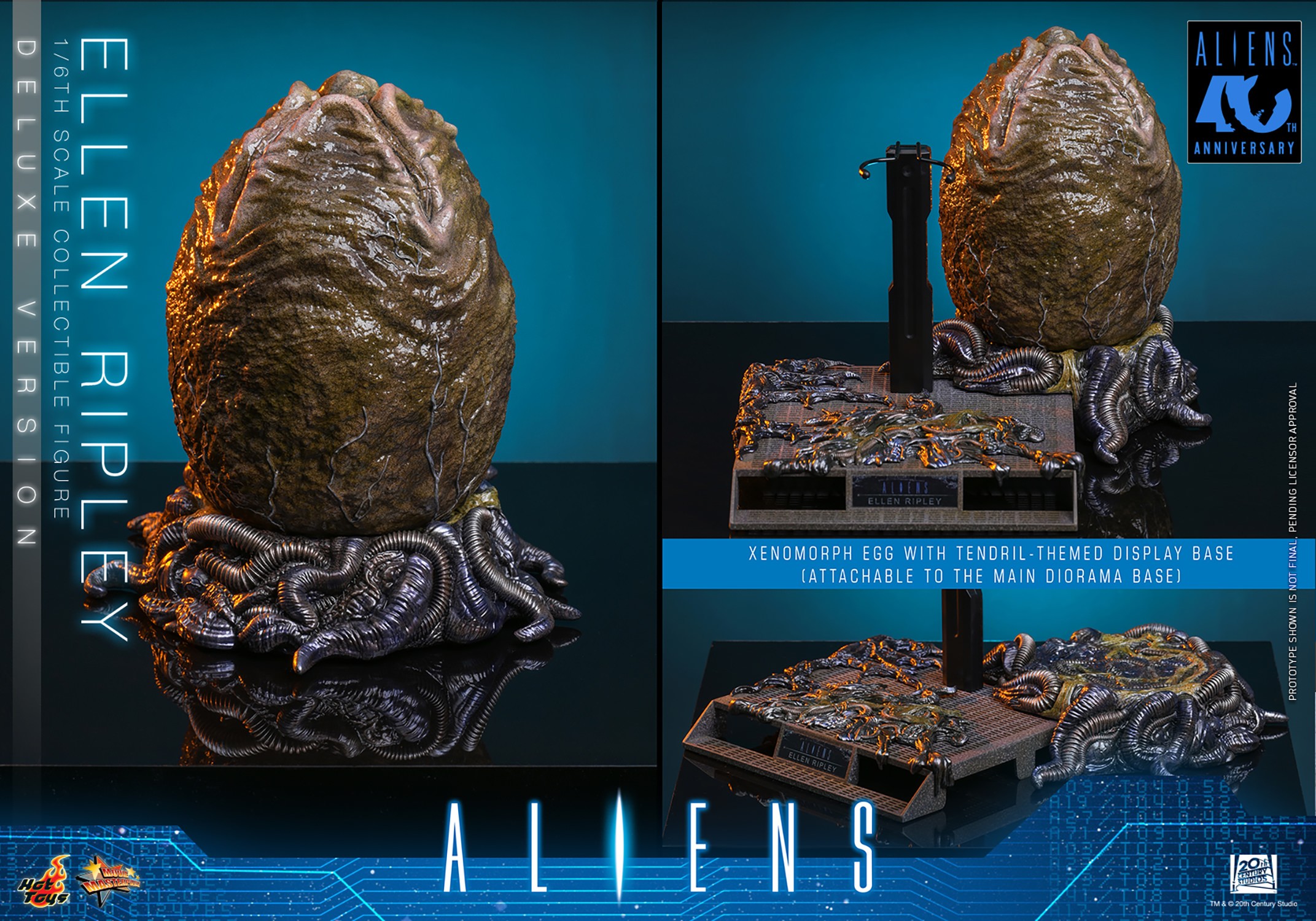 Alien Ellen Ripley (Deluxe Version) Sixth Scale Figure  (Prototype Shown) View 19