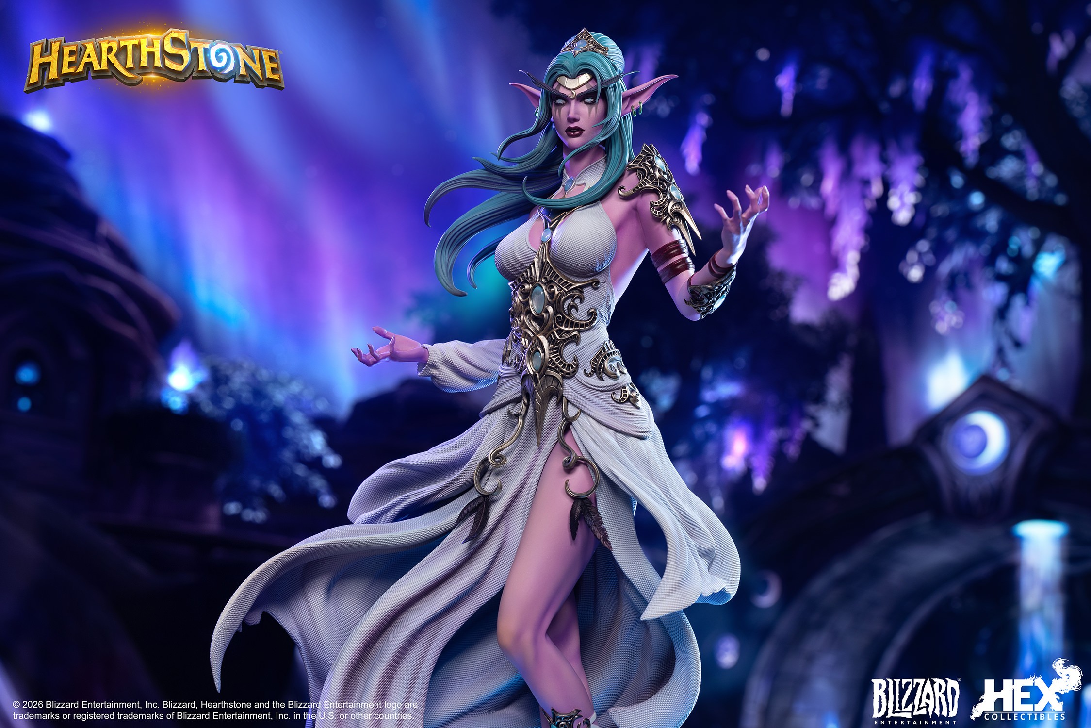 Warcraft Tyrande Whisperwind Statues  (Prototype Shown) View 3