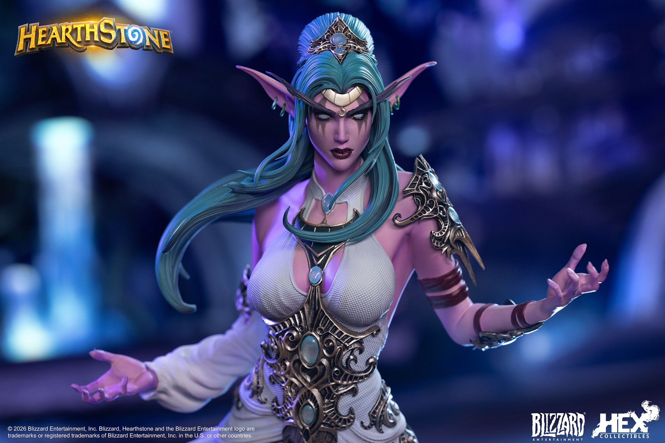 Warcraft Tyrande Whisperwind Statues  (Prototype Shown) View 5