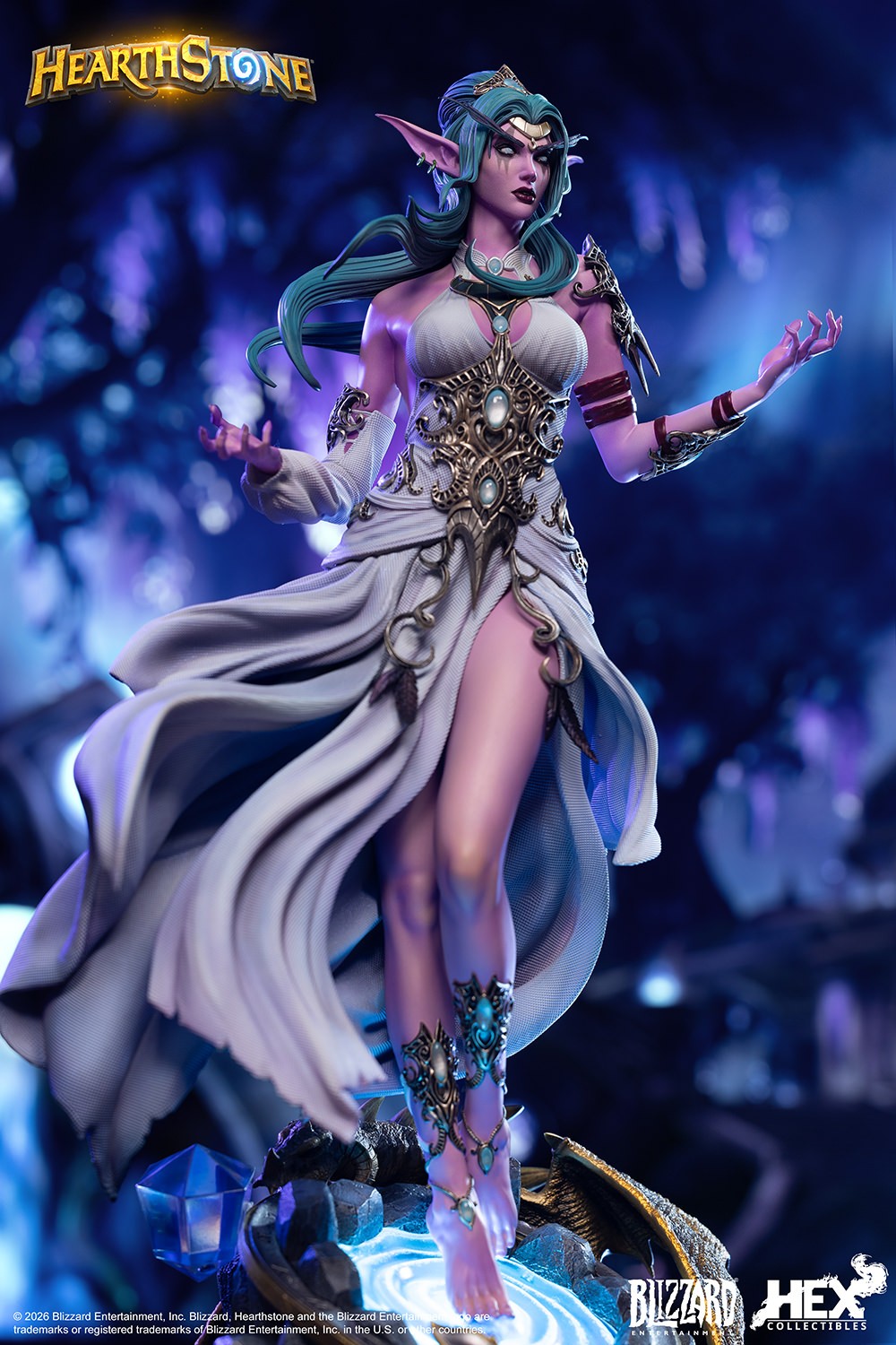 Warcraft Tyrande Whisperwind Statues  (Prototype Shown) View 10
