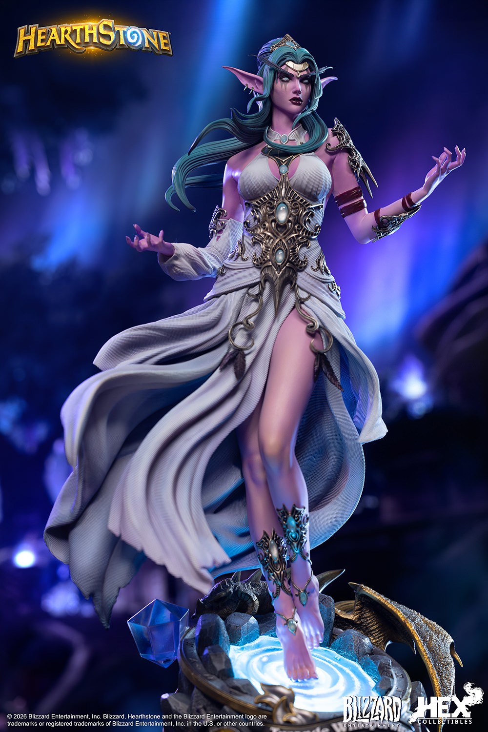 Warcraft Tyrande Whisperwind Statues  (Prototype Shown) View 11
