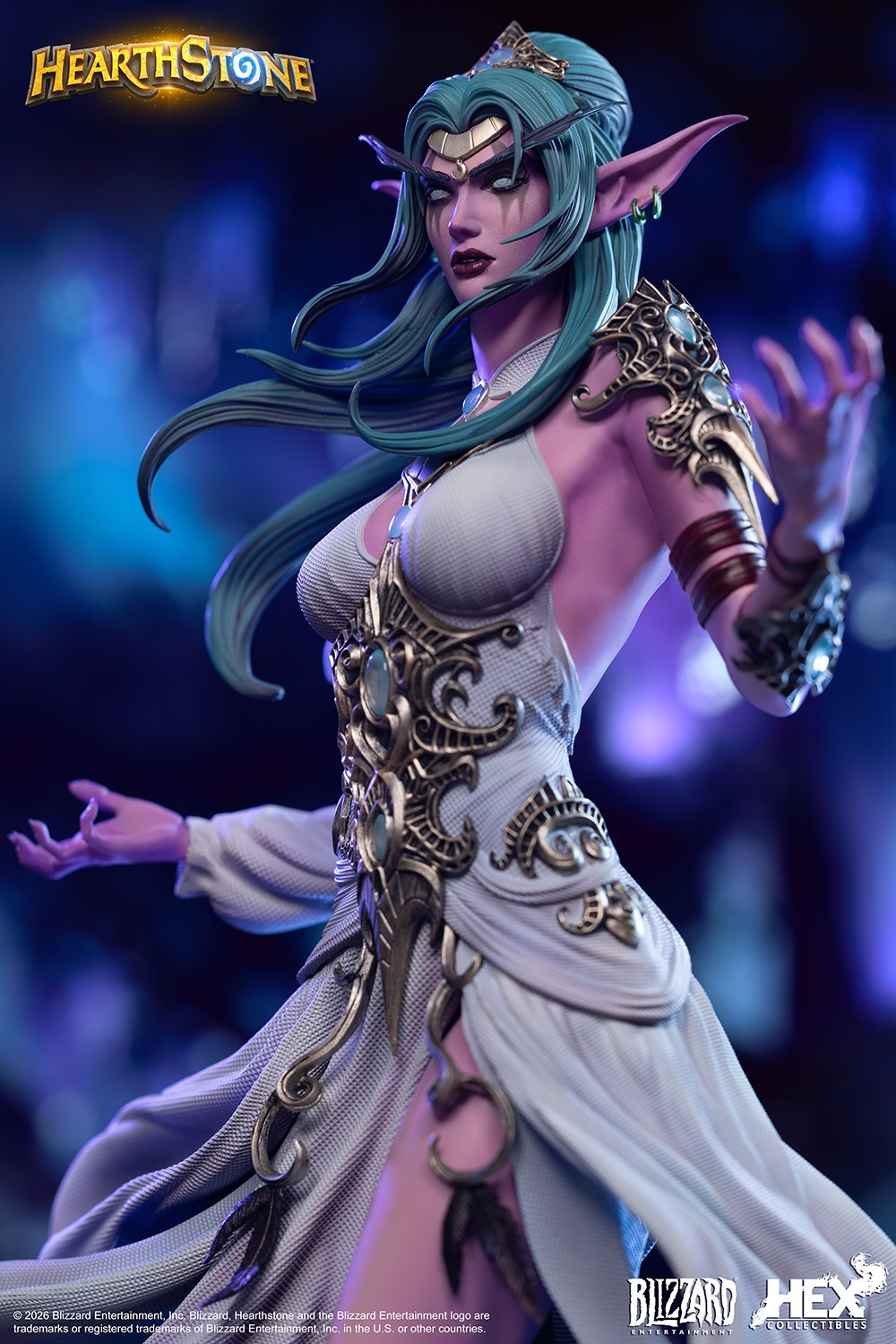 Warcraft Tyrande Whisperwind Statues  (Prototype Shown) View 12