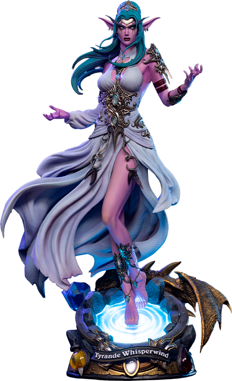 Warcraft Tyrande Whisperwind Statues  (Prototype Shown) View 14