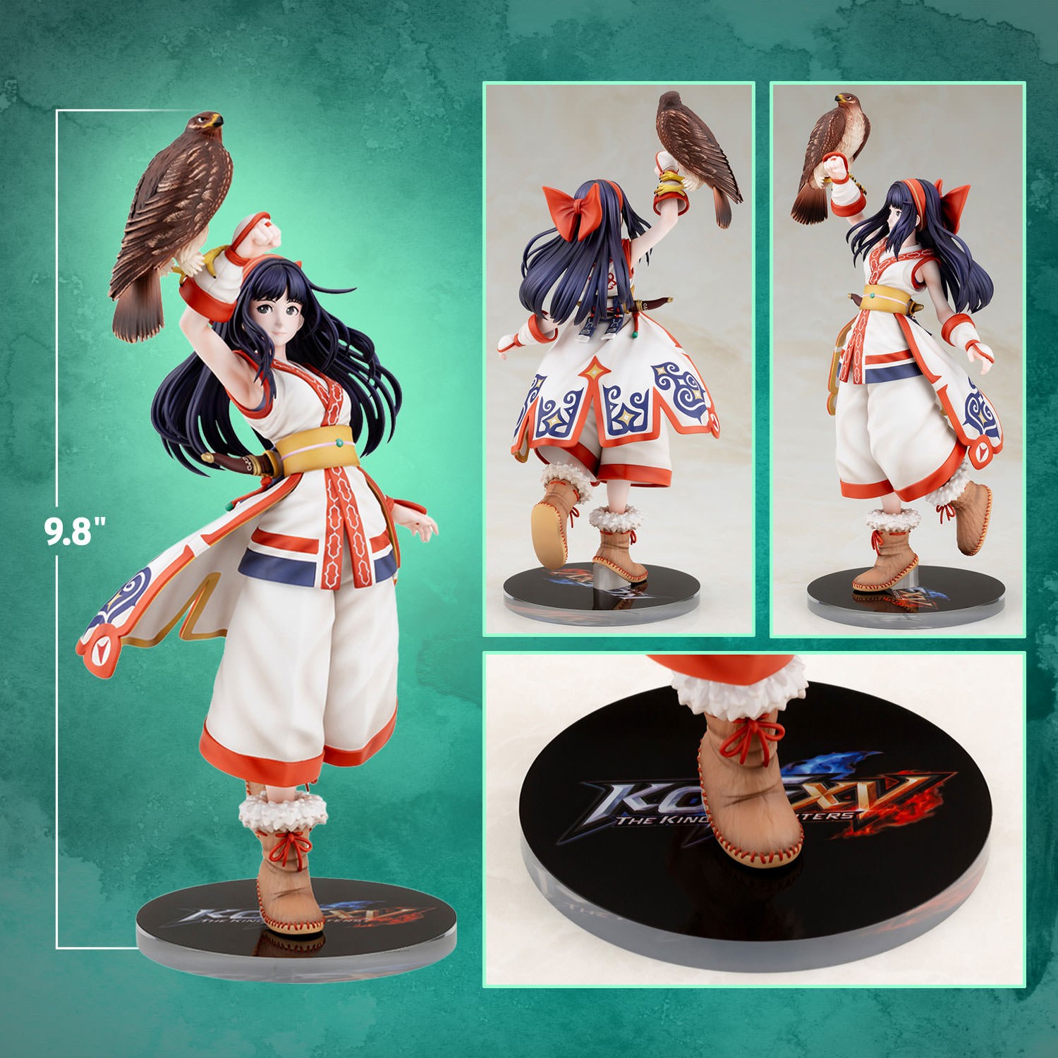 The King of Fighters Nakoruru (The King of Fighters XV Version) Collectible Figure  (Prototype Shown) View 2