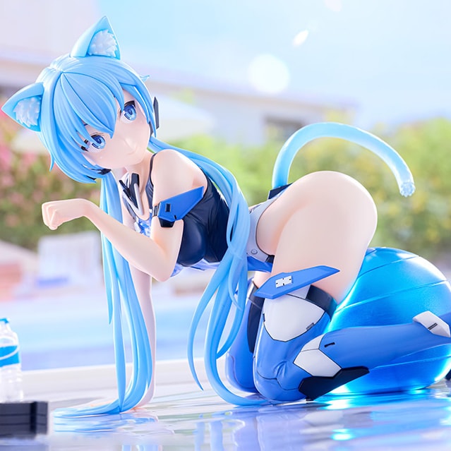 Frame Arms Stylet (Swimsuit Version) Collectible Figure  (Prototype Shown) View 3