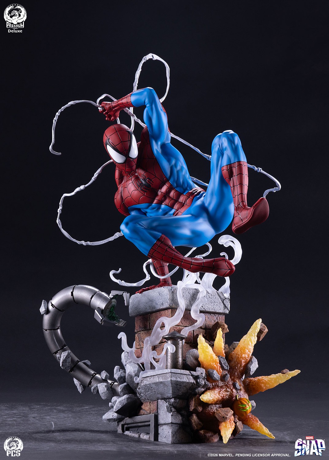 Marvel Spider-Man (Deluxe Edition) 1:3 Scale Statue  (Prototype Shown) View 12