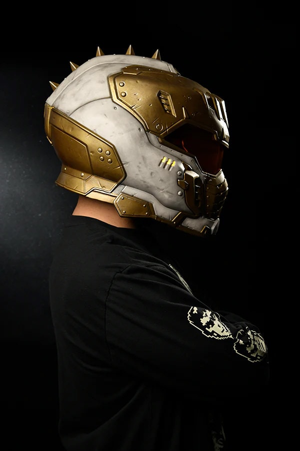 Doom DOOM: The Dark Ages Wearable Helmet Prop Replica  (Prototype Shown) View 8