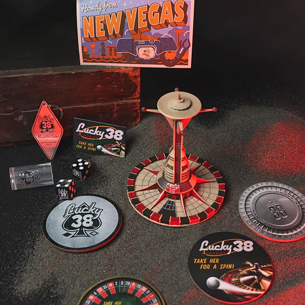 Fallout Welcome to Lucky 38 Bundle Accessories Set  (Prototype Shown) View 2