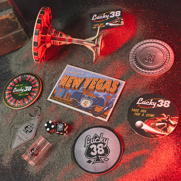 Fallout Welcome to Lucky 38 Bundle Accessories Set  (Prototype Shown) View 5