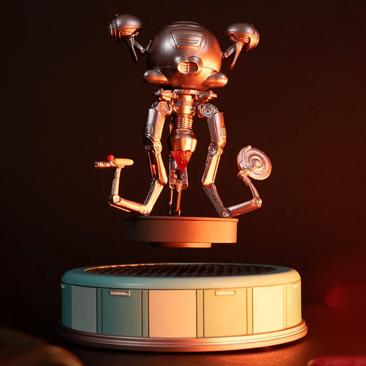 Fallout Floating Mr. Handy Figurine  (Prototype Shown) View 1