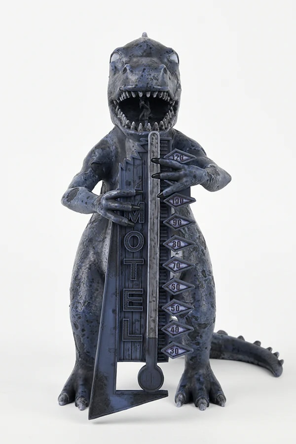 Fallout Dinky the T-Rex (Nighttime) Statues  (Prototype Shown) View 7