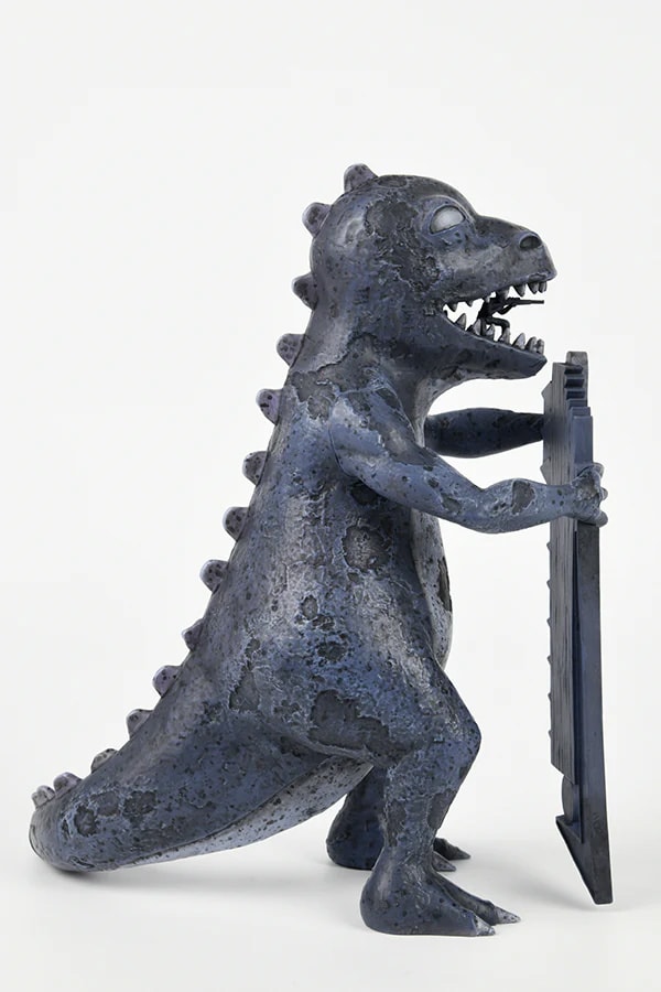 Fallout Dinky the T-Rex (Nighttime) Statues  (Prototype Shown) View 9