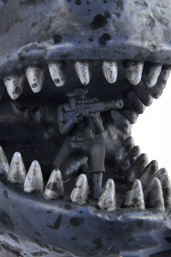 Fallout Dinky the T-Rex (Nighttime) Statues  (Prototype Shown) View 11