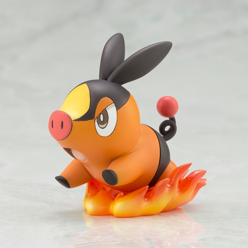 Pokémon Hilda with Tepig Collectible Figure  (Prototype Shown) View 4