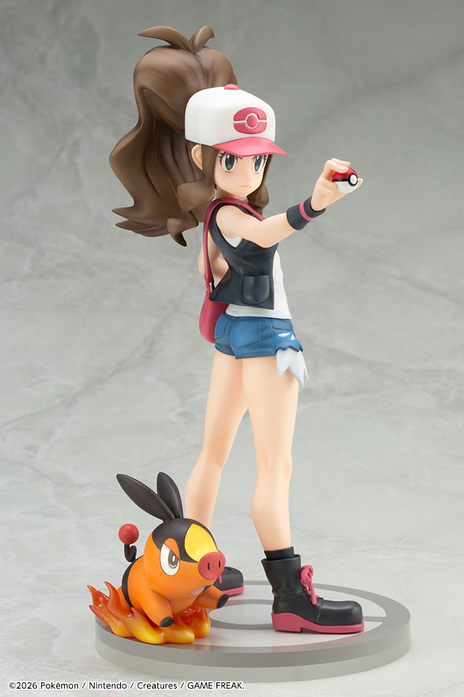Pokémon Hilda with Tepig Collectible Figure  (Prototype Shown) View 7