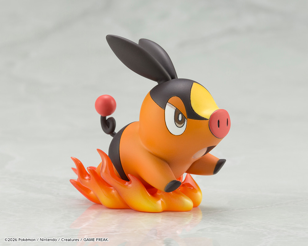 Pokémon Hilda with Tepig Collectible Figure  (Prototype Shown) View 12