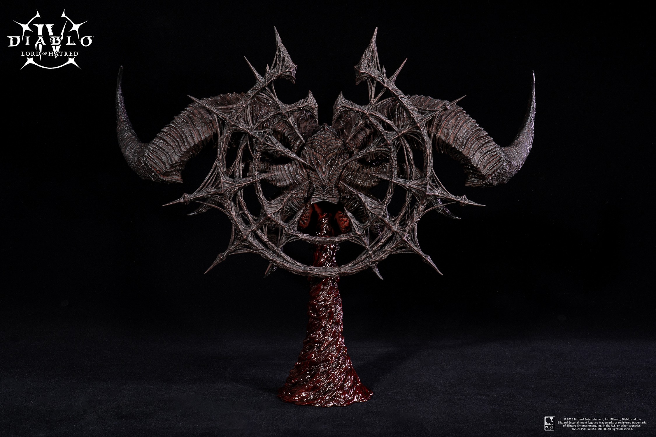Diablo Diablo IV: Lord of Hatred Mephisto Art Mask Prop Replica  (Prototype Shown) View 14