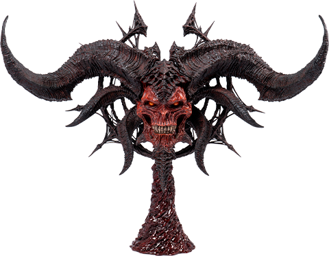 Diablo Diablo IV: Lord of Hatred Mephisto Art Mask Prop Replica  (Prototype Shown) View 15
