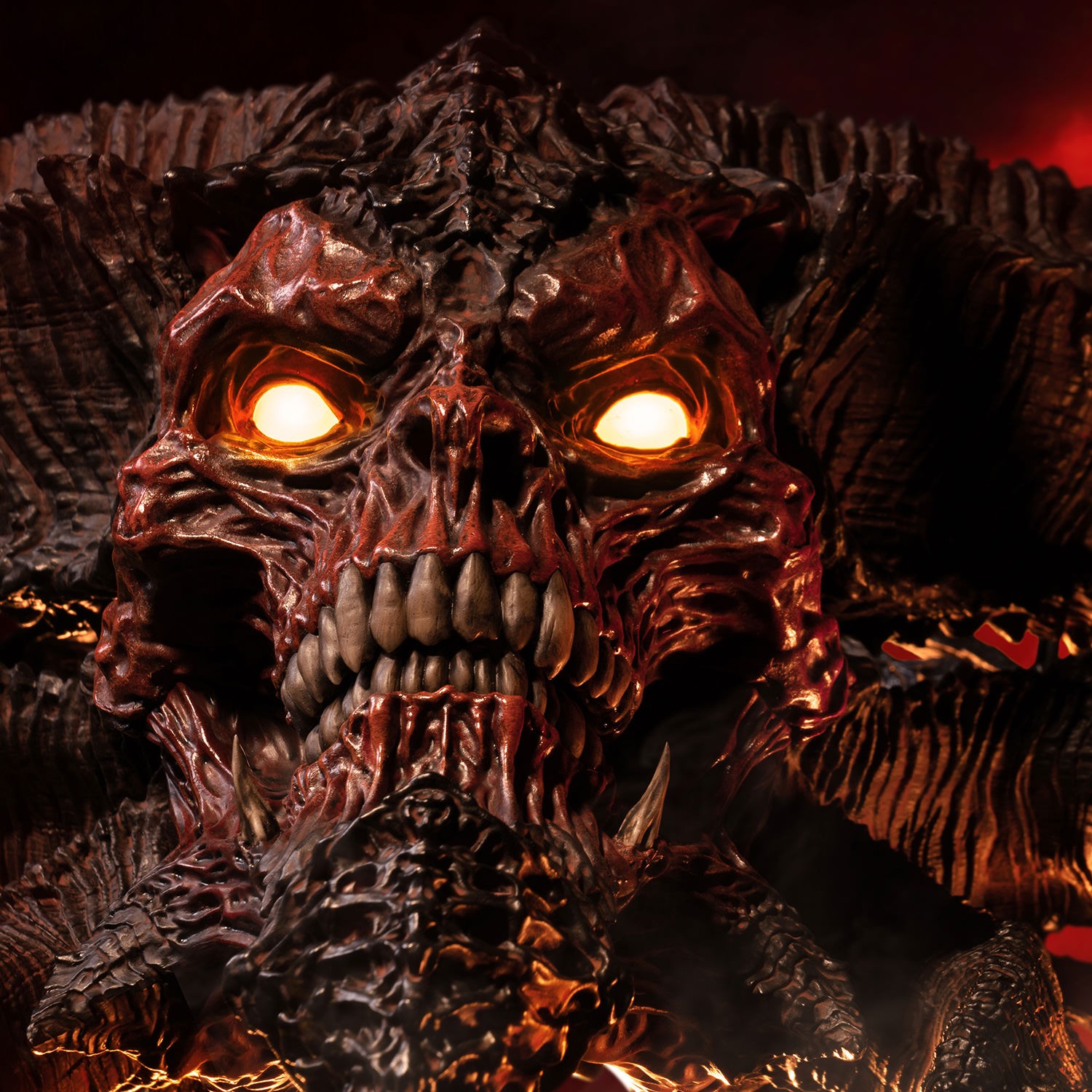 Diablo Diablo IV: Lord of Hatred Mephisto Art Mask Life-Size Replica  (Prototype Shown) View 4