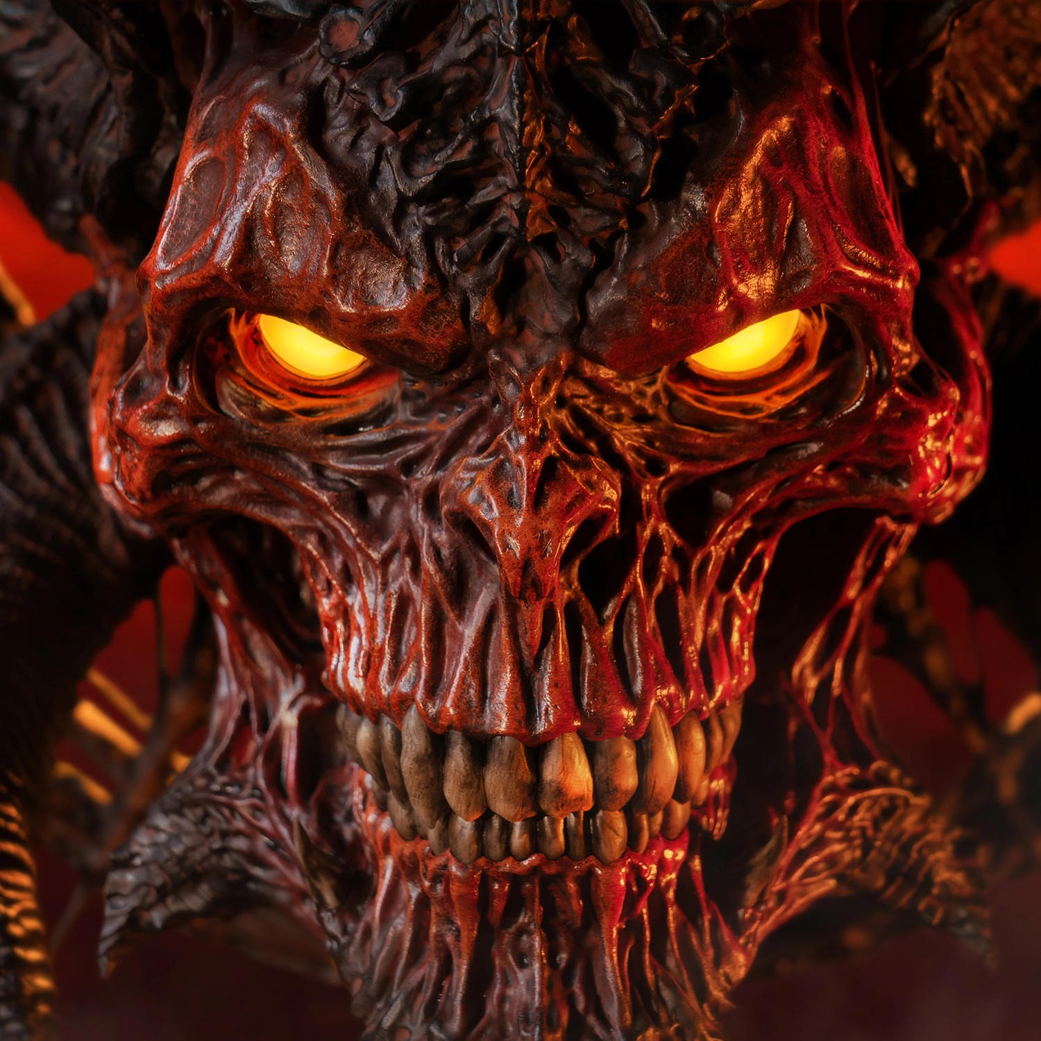 Diablo Diablo IV: Lord of Hatred Mephisto Art Mask Life-Size Replica  (Prototype Shown) View 6