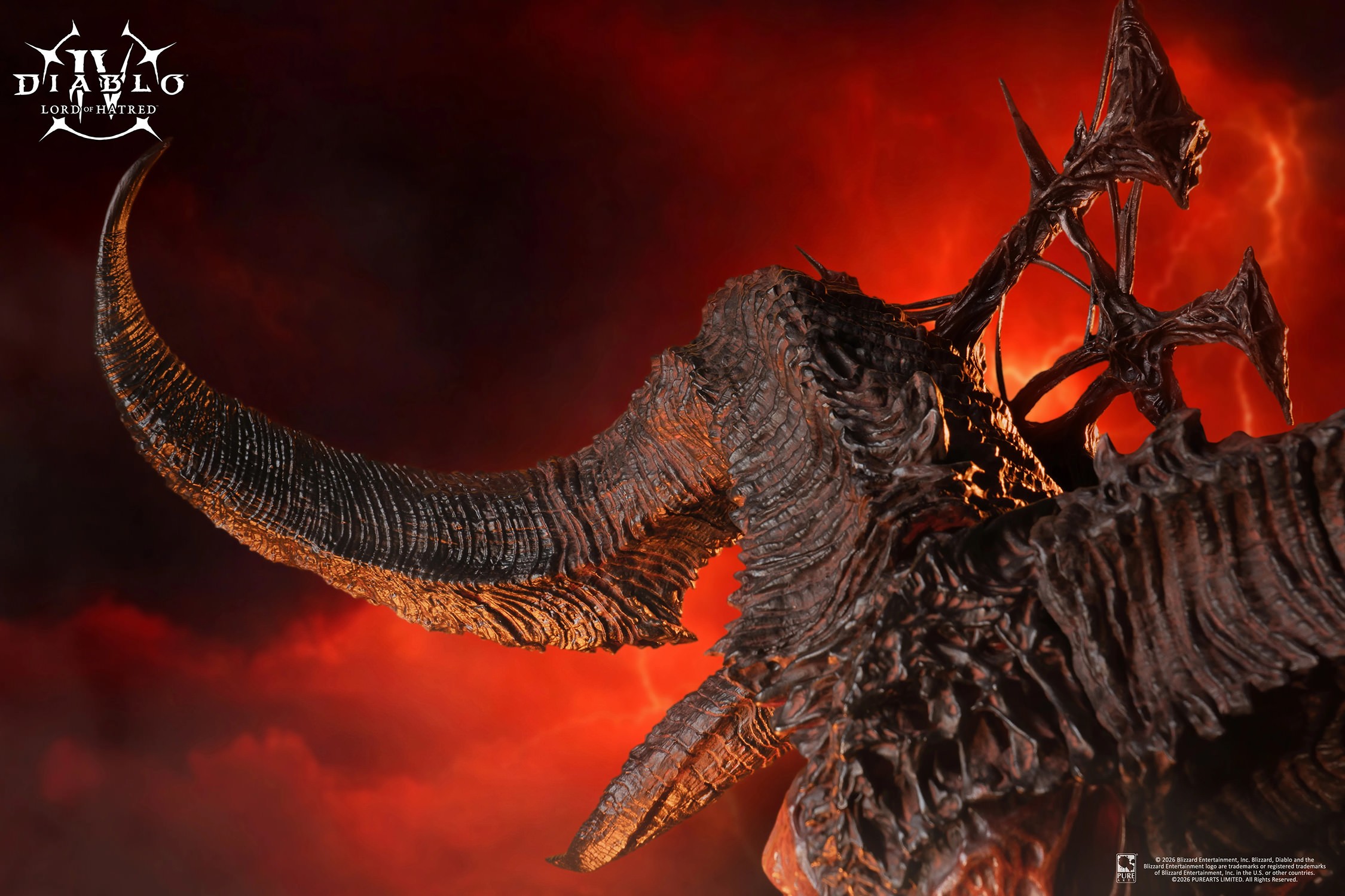 Diablo Diablo IV: Lord of Hatred Mephisto Art Mask Life-Size Replica  (Prototype Shown) View 11