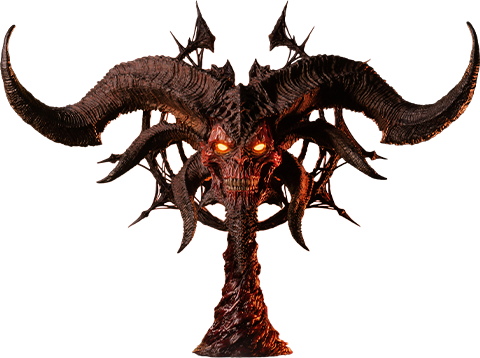 Diablo Diablo IV: Lord of Hatred Mephisto Art Mask Life-Size Replica  (Prototype Shown) View 15