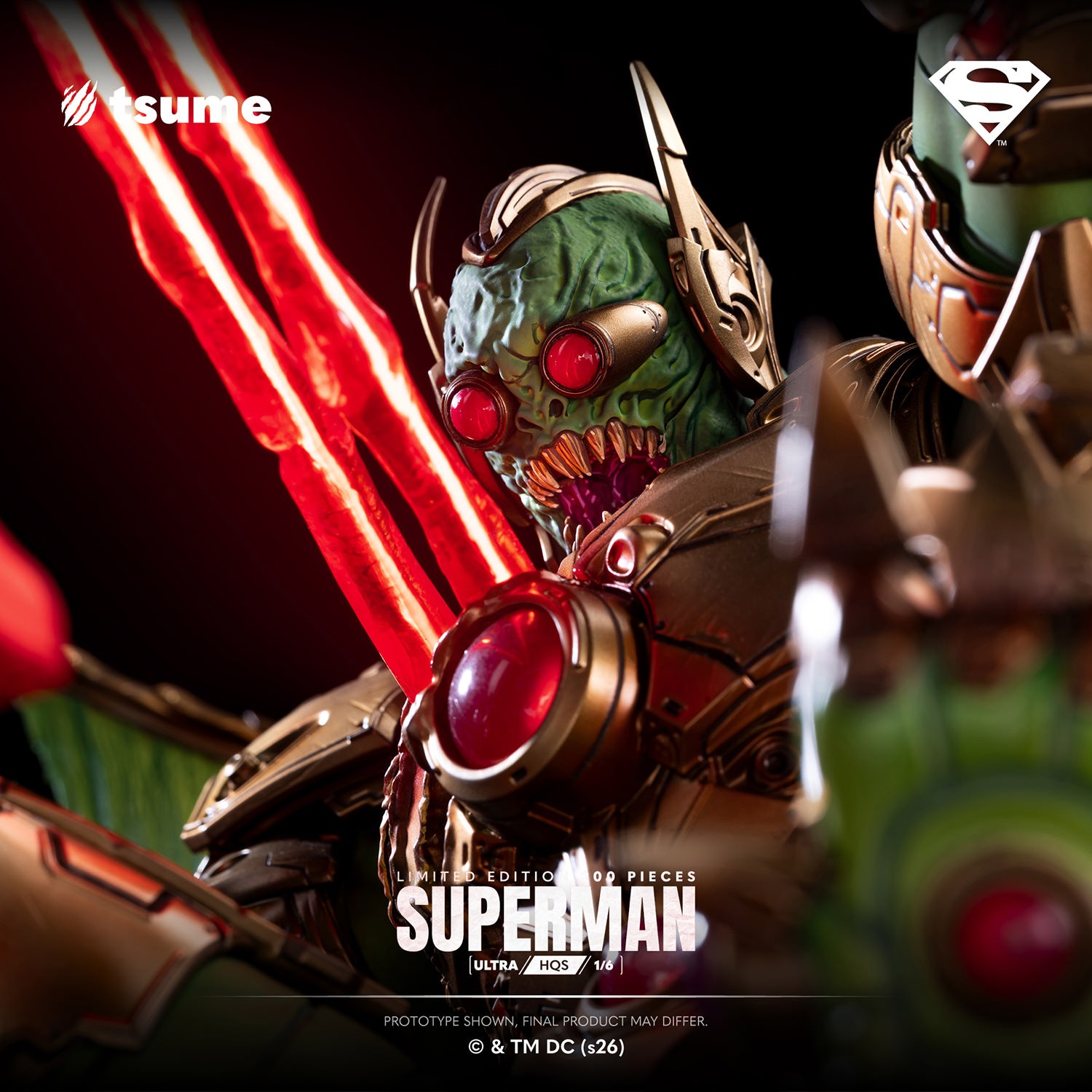 DC Comics Superman Ultra HQS Statues  (Prototype Shown) View 5