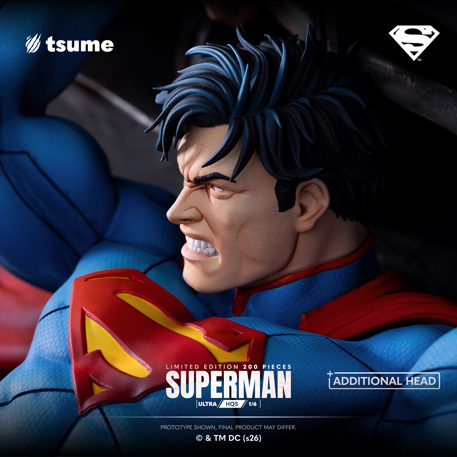 DC Comics Superman Ultra HQS Statues  (Prototype Shown) View 13