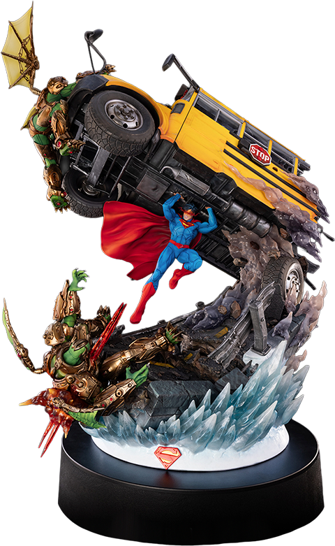 DC Comics Superman Ultra HQS Statues  (Prototype Shown) View 16
