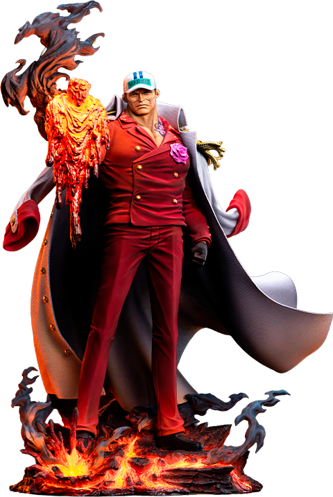 One Piece Admiral Akainu (Premium Version) Statues  (Prototype Shown) View 8
