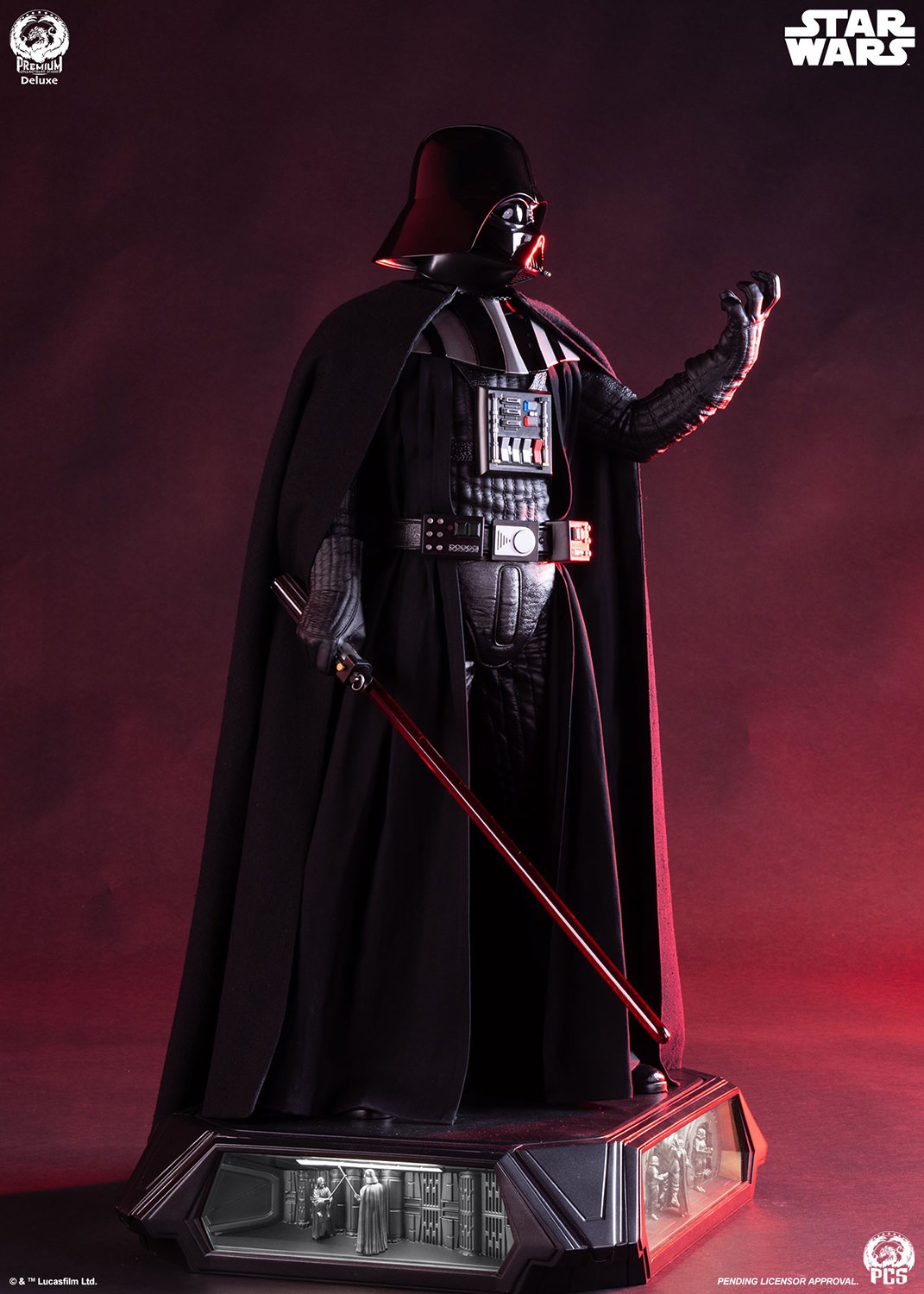 Star Wars Darth Vader (Deluxe Edition) 1:3 Scale Statue  (Prototype Shown) View 10