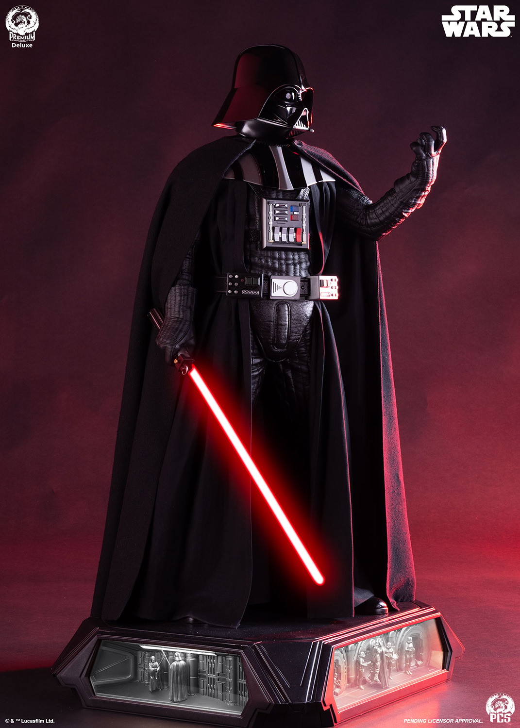 Star Wars Darth Vader (Deluxe Edition) 1:3 Scale Statue  (Prototype Shown) View 12
