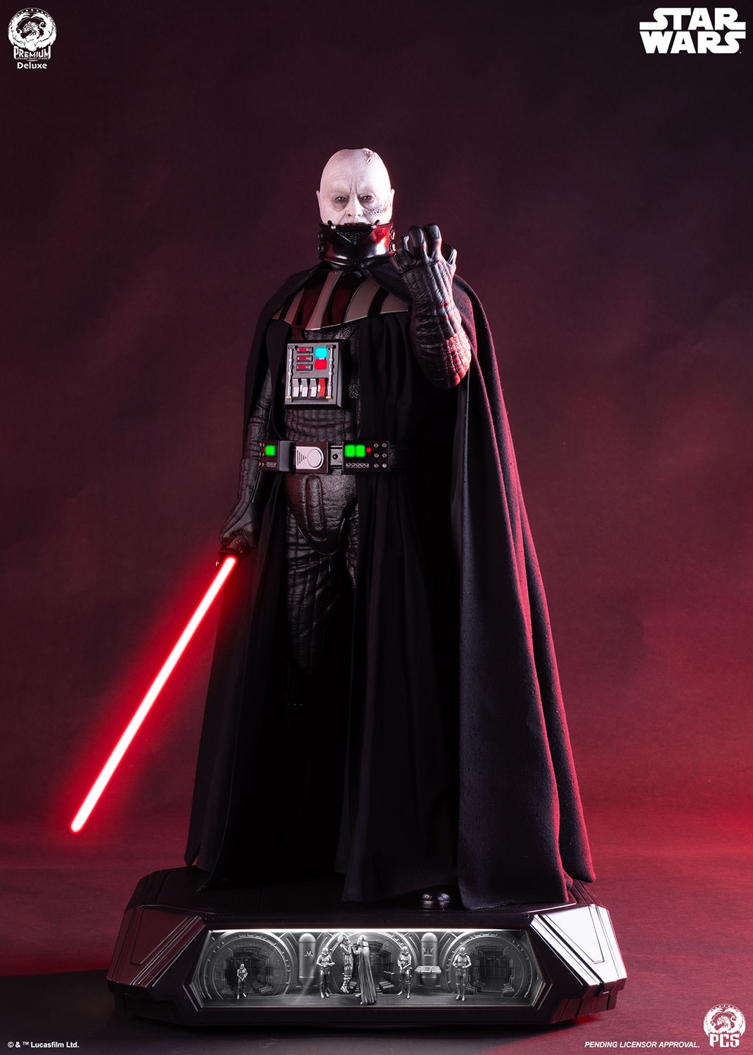 Star Wars Darth Vader Hyperreal 1:3 Scale Statue  (Prototype Shown) View 11