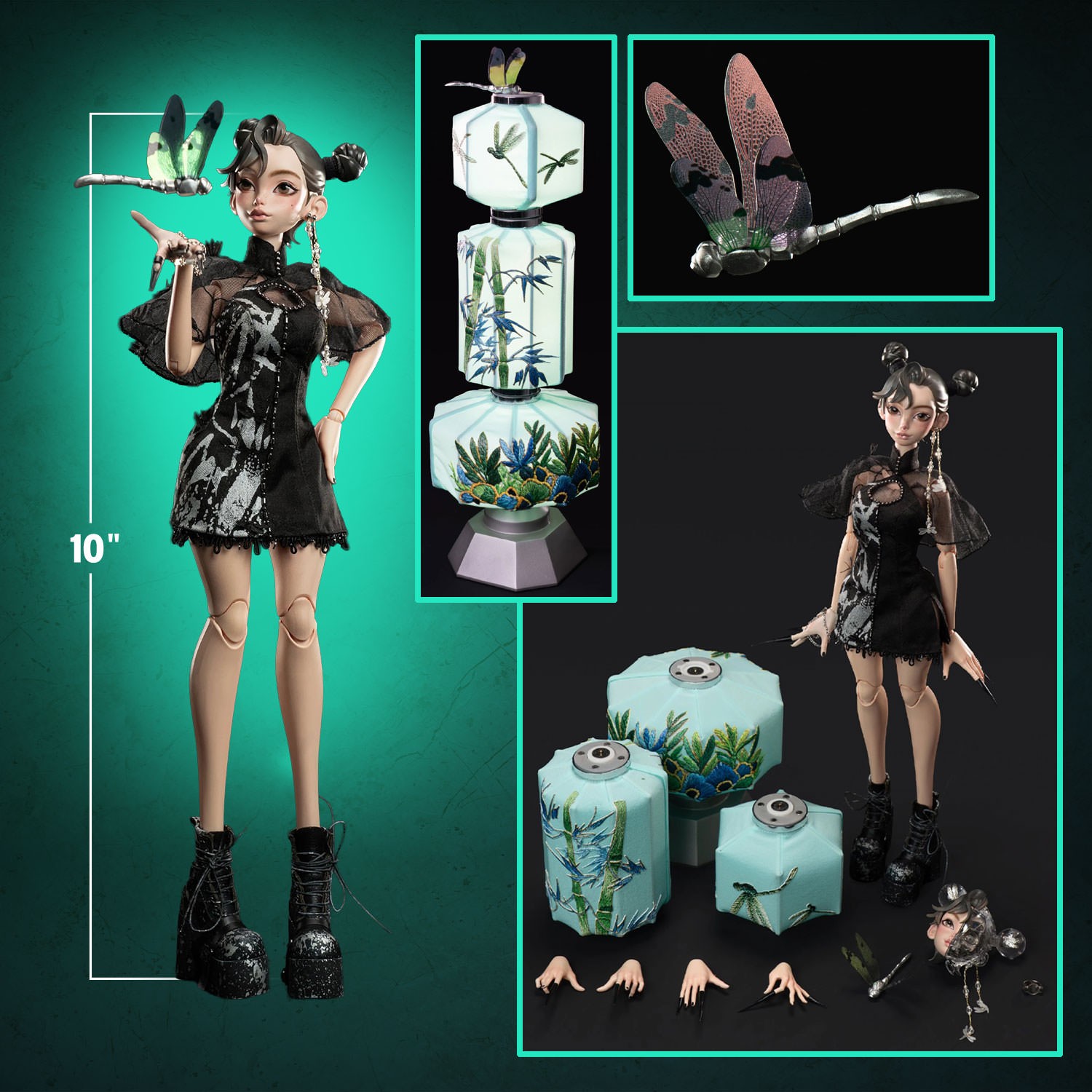 Beautiful Chemistry Leah Metallic Odonata Sixth Scale Figure  (Prototype Shown) View 2