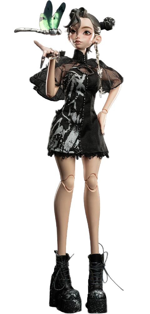 Beautiful Chemistry Leah Metallic Odonata Sixth Scale Figure  (Prototype Shown) View 16