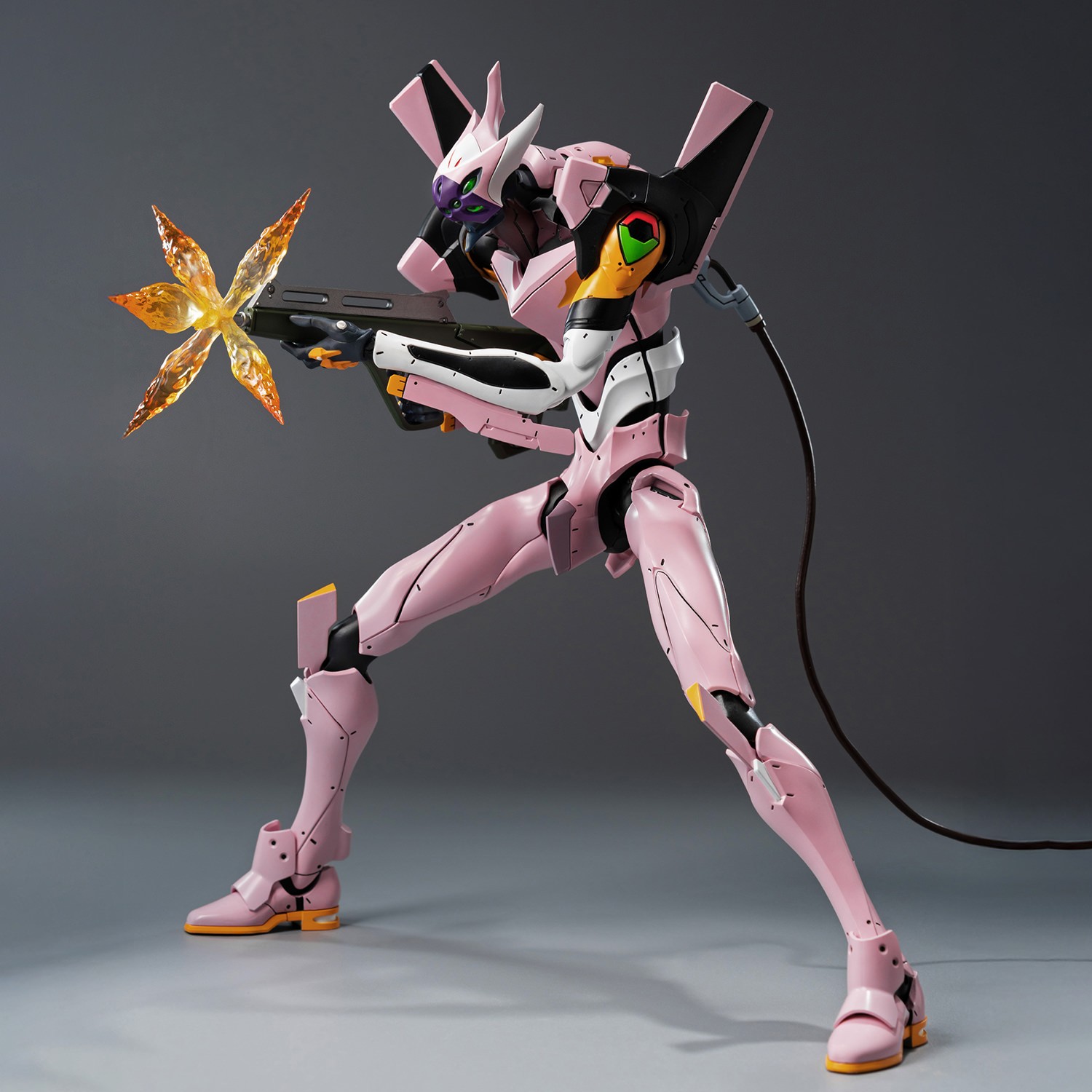 Evangelion ROBO-DOU Evangelion Production Model Custom Type-08α Action Figure  (Prototype Shown) View 4