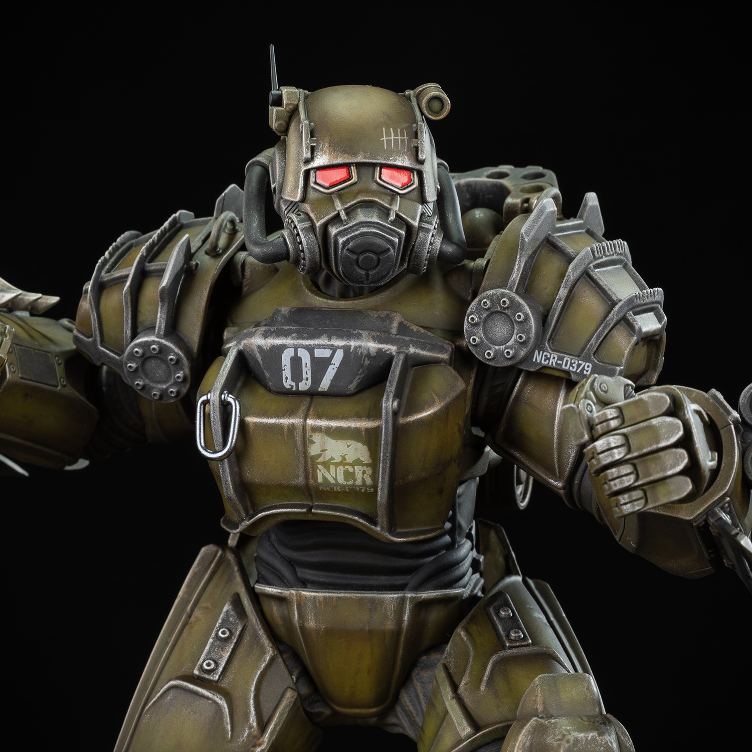 Fallout NCR Power Armor Statues  (Prototype Shown) View 3
